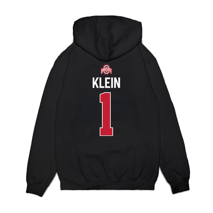 Ohio State - NCAA Women's Ice Hockey : Genevieve Klein - Classic Shirsey Premium Hooded Sweatshirt-1