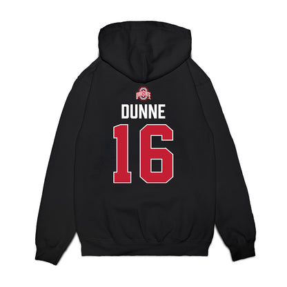 Ohio State - NCAA Women's Ice Hockey : Joy Dunne - Classic Shirsey Premium Hooded Sweatshirt-1
