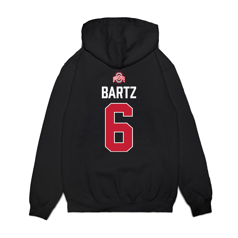 Ohio State - NCAA Women's Ice Hockey : Rylee Bartz - Classic Shirsey Premium Hooded Sweatshirt-1