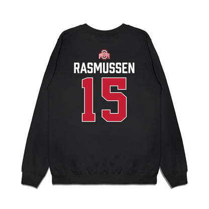 Ohio State - NCAA Women's Ice Hockey : Macy Rasmussen - Classic Shirsey Premium Crewneck Sweatshirt-1