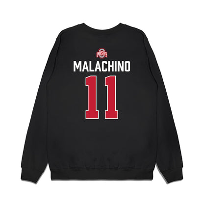 Ohio State - NCAA Women's Ice Hockey : Kaia Malachino - Classic Shirsey Premium Crewneck Sweatshirt-1