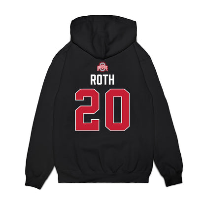 Ohio State - NCAA Women's Ice Hockey : Maria Roth - Classic Shirsey Premium Hooded Sweatshirt-1