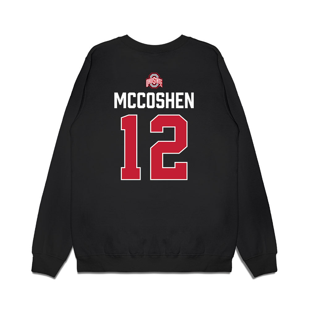 Ohio State - NCAA Women's Ice Hockey : Grace McCoshen - Classic Shirsey Premium Crewneck Sweatshirt-1