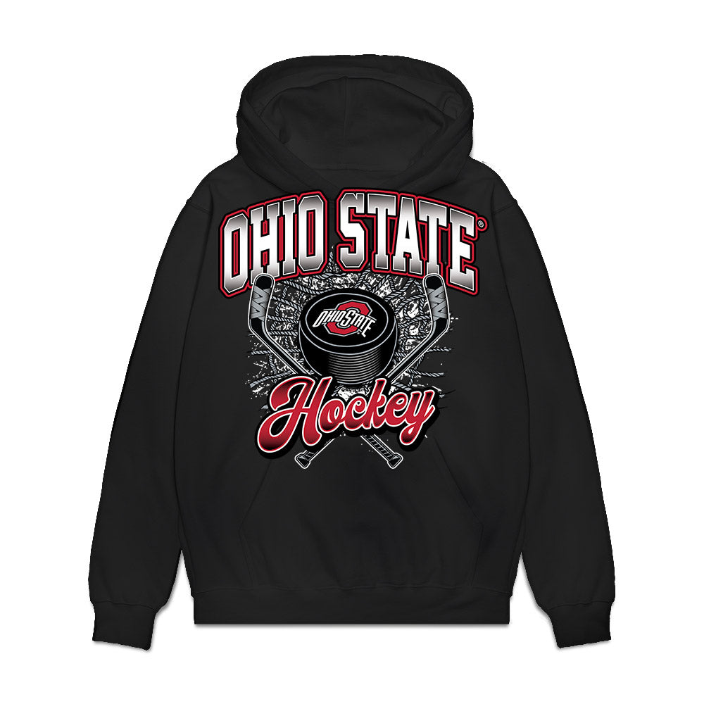 Ohio State - NCAA Women's Ice Hockey : Rylee Bartz - Classic Shirsey Premium Hooded Sweatshirt-0