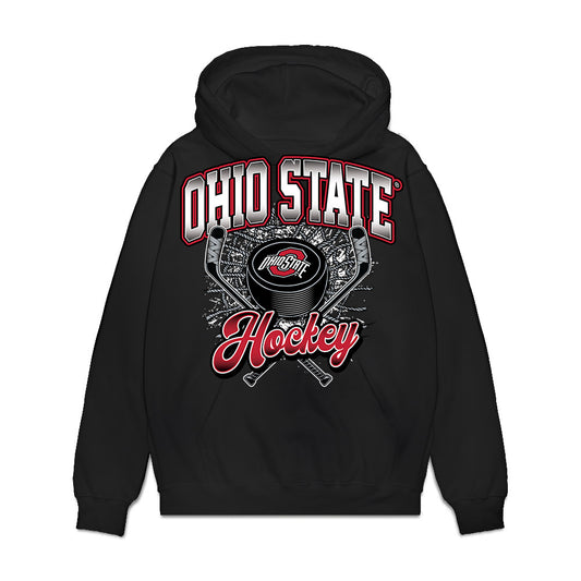 Ohio State - NCAA Women's Ice Hockey : Ema Tothova - Classic Shirsey Premium Hooded Sweatshirt-0