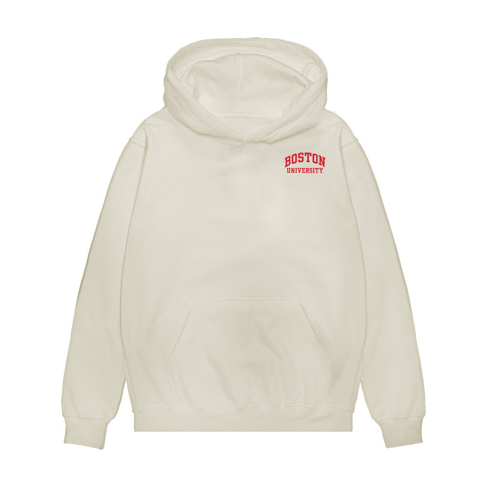 BU - NCAA Softball : Kyomi Apalit - collage Premium Hooded Sweatshirt-0