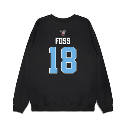 Maine - NCAA Women's Ice Hockey : Frederikke Foss - Vintage Hockey Premium Crewneck Sweatshirt-1