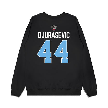 Maine - NCAA Men's Ice Hockey : Frank Djurasevic - Vintage Hockey Premium Crewneck Sweatshirt-1