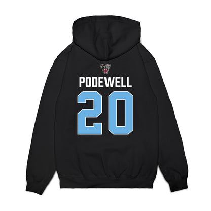 Maine - NCAA Women's Ice Hockey : Mackenzie Podewell - Vintage Hockey Premium Hooded Sweatshirt-1
