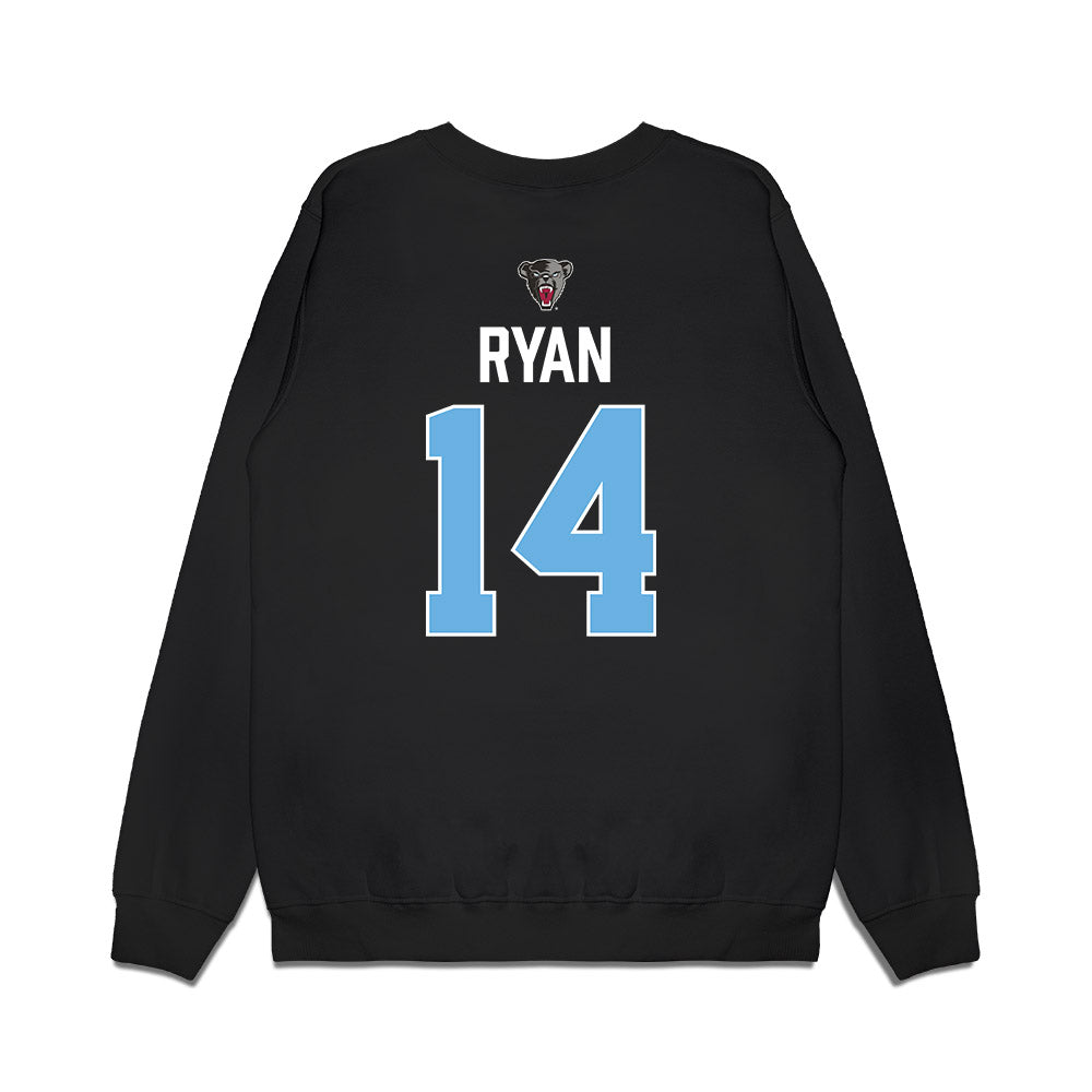 Maine - NCAA Women's Ice Hockey : Haley Ryan - Vintage Hockey Premium Crewneck Sweatshirt-1