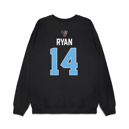 Maine - NCAA Women's Ice Hockey : Haley Ryan - Vintage Hockey Premium Crewneck Sweatshirt-1