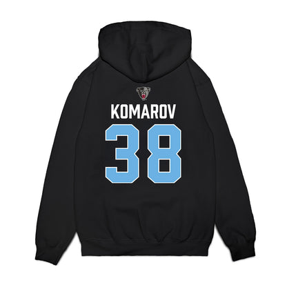 Maine - NCAA Men's Ice Hockey : Oskar Komarov - Vintage Hockey Premium Hooded Sweatshirt-1
