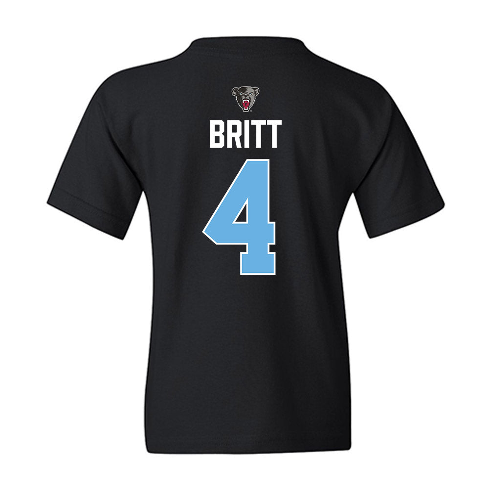 Maine - NCAA Women's Ice Hockey : Jaidyn Britt - Vintage Hockey Youth T-Shirt-1