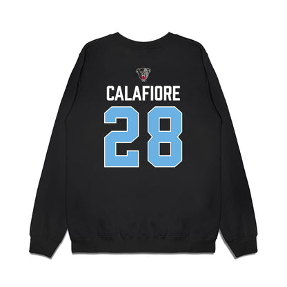 Maine - NCAA Men's Ice Hockey : Anthony Calafiore - Vintage Hockey Premium Crewneck Sweatshirt-1