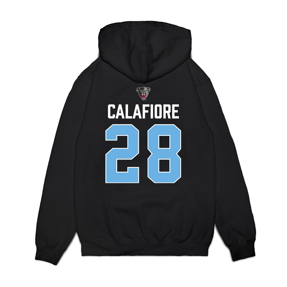 Maine - NCAA Men's Ice Hockey : Anthony Calafiore - Vintage Hockey Premium Hooded Sweatshirt-1