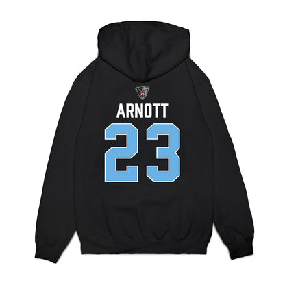 Maine - NCAA Men's Ice Hockey : Grayson Arnott - Vintage Hockey Premium Hooded Sweatshirt-1