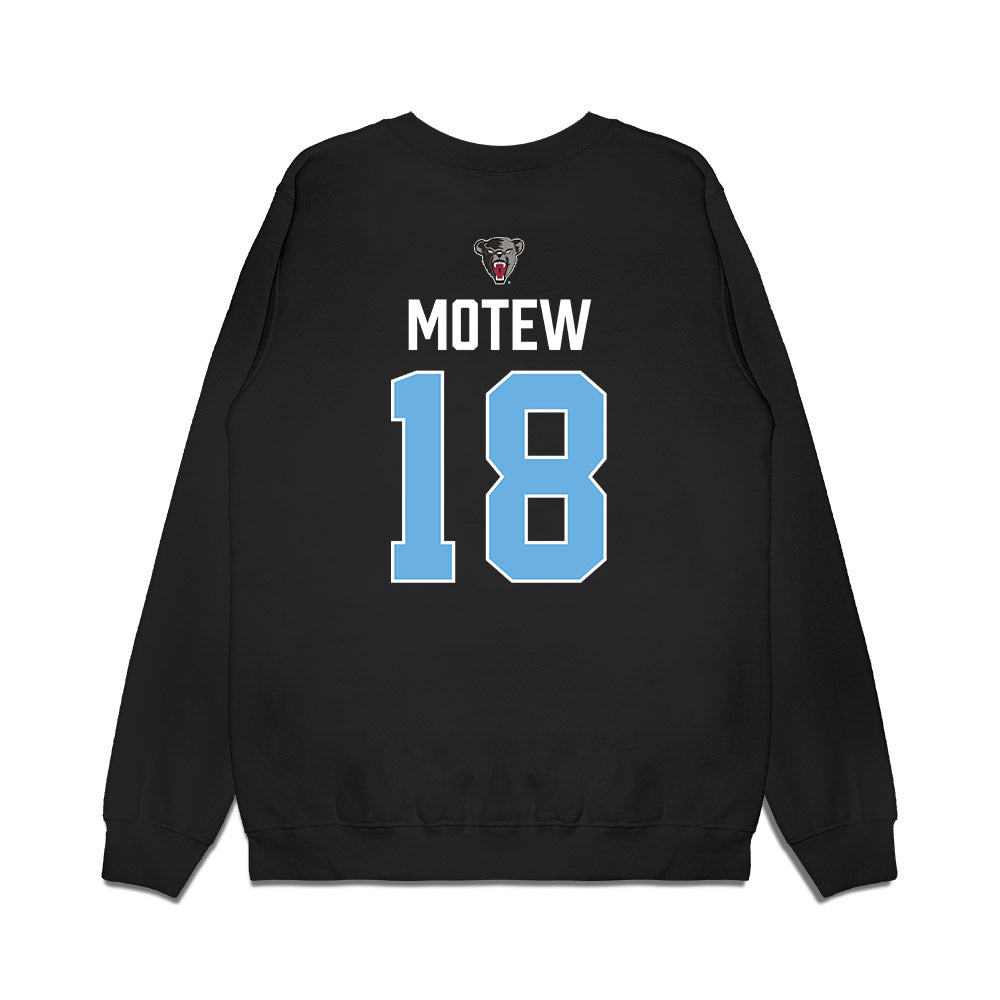 Maine - NCAA Men's Ice Hockey : Simon Motew - Vintage Hockey Premium Crewneck Sweatshirt-1