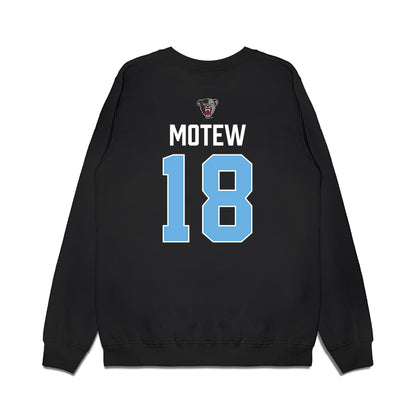 Maine - NCAA Men's Ice Hockey : Simon Motew - Vintage Hockey Premium Crewneck Sweatshirt-1