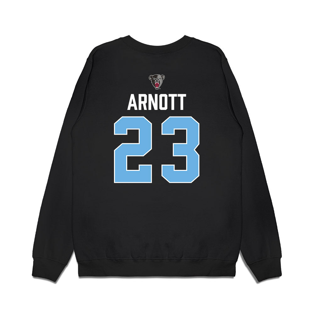 Maine - NCAA Men's Ice Hockey : Grayson Arnott - Vintage Hockey Premium Crewneck Sweatshirt-1