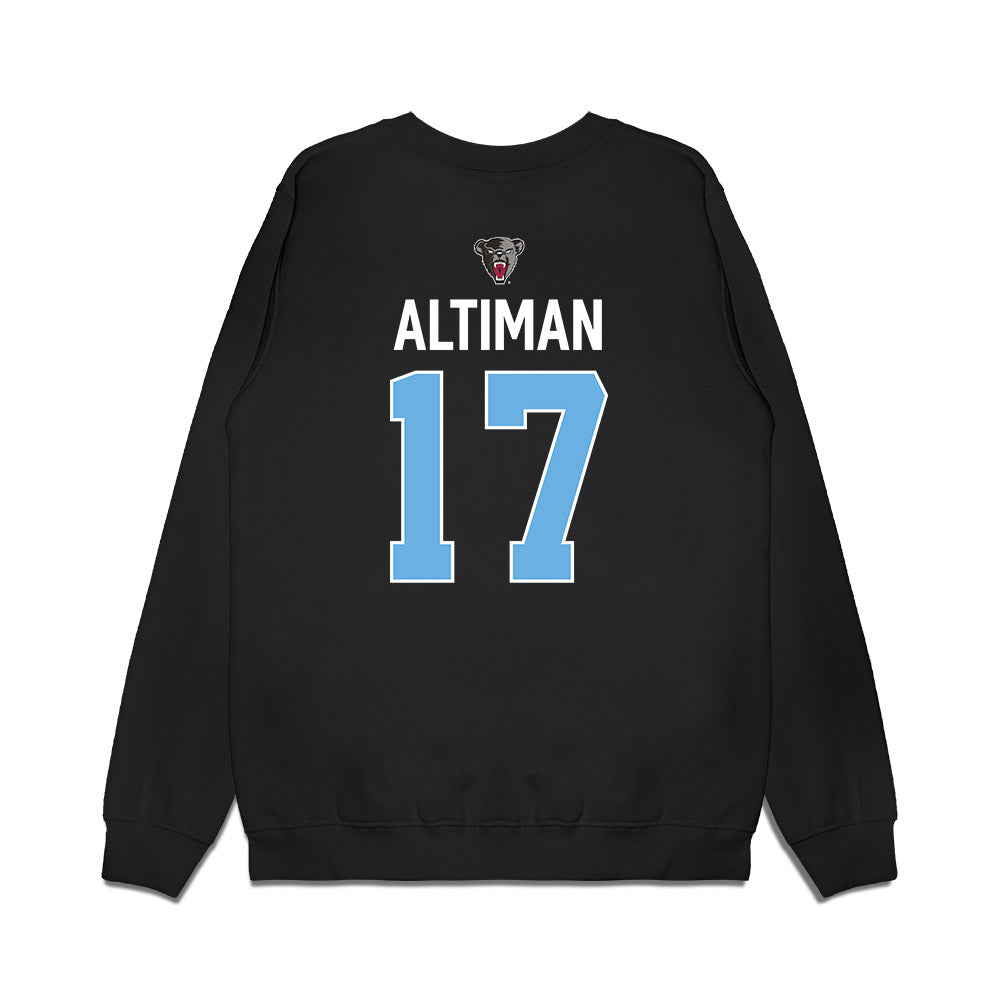 Maine - NCAA Women's Ice Hockey : Ali Altiman - Vintage Hockey Premium Crewneck Sweatshirt-1