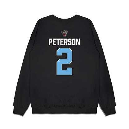 Maine - NCAA Men's Ice Hockey : Lukas Peterson - Vintage Hockey Premium Crewneck Sweatshirt-1