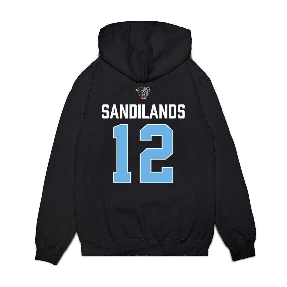 Maine - NCAA Women's Ice Hockey : Sade Sandilands - Vintage Hockey Premium Hooded Sweatshirt-1