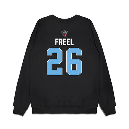 Maine - NCAA Men's Ice Hockey : Thomas Freel - Vintage Hockey Premium Crewneck Sweatshirt-1