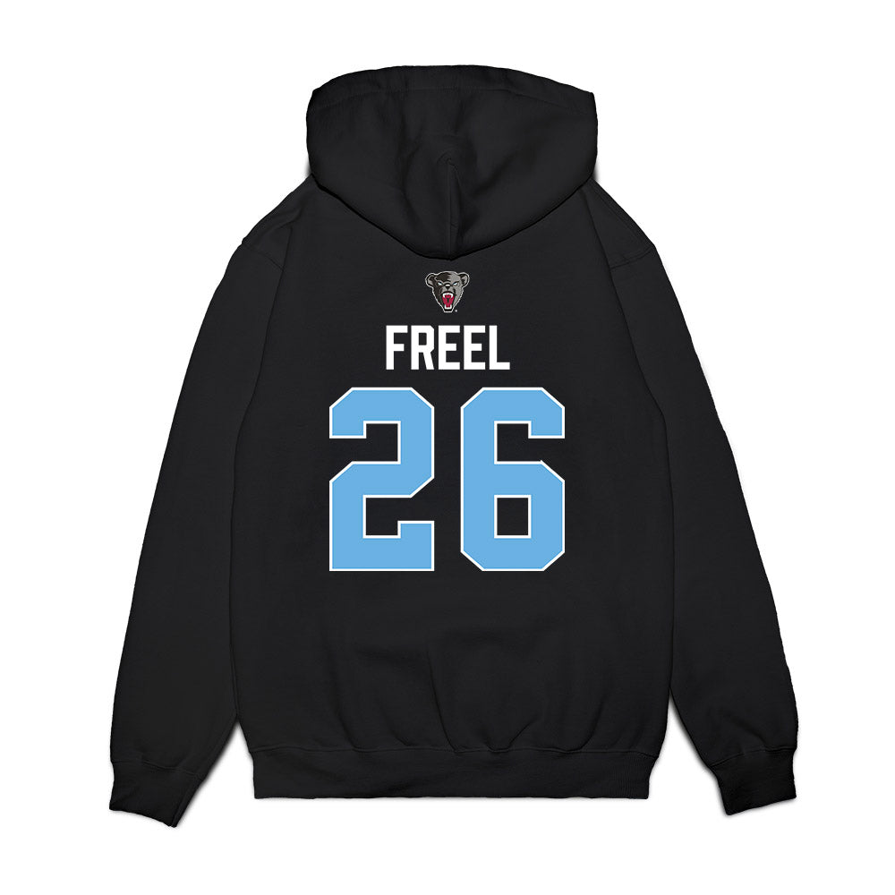Maine - NCAA Men's Ice Hockey : Thomas Freel - Vintage Hockey Premium Hooded Sweatshirt-1