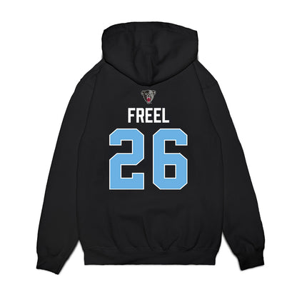 Maine - NCAA Men's Ice Hockey : Thomas Freel - Vintage Hockey Premium Hooded Sweatshirt-1