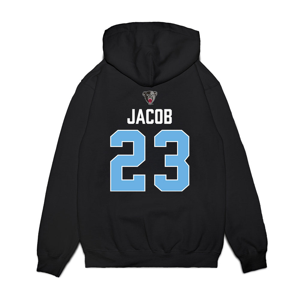 Maine - NCAA Women's Ice Hockey : Stephanie Jacob - Vintage Hockey Premium Hooded Sweatshirt-1