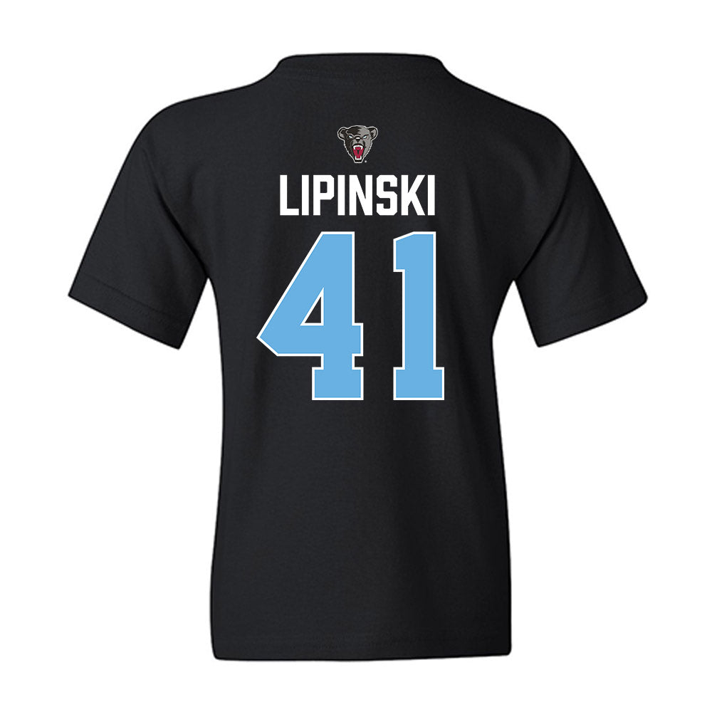 Maine - NCAA Men's Ice Hockey : JADEN LIPINSKI - Vintage Hockey Youth T-Shirt-1