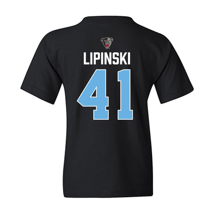 Maine - NCAA Men's Ice Hockey : JADEN LIPINSKI - Vintage Hockey Youth T-Shirt-1