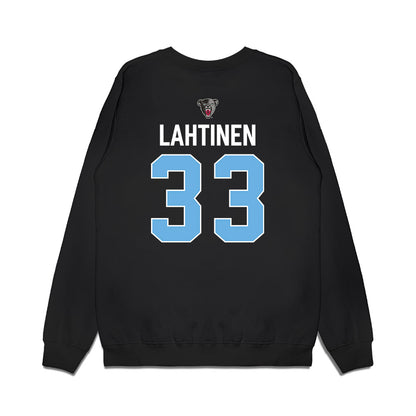 Maine - NCAA Women's Ice Hockey : Kiia Lahtinen - Vintage Hockey Premium Crewneck Sweatshirt-1