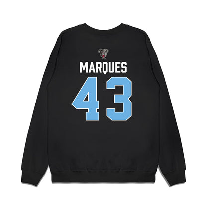 Maine - NCAA Men's Ice Hockey : Miguel Marques - Vintage Hockey Premium Crewneck Sweatshirt-1