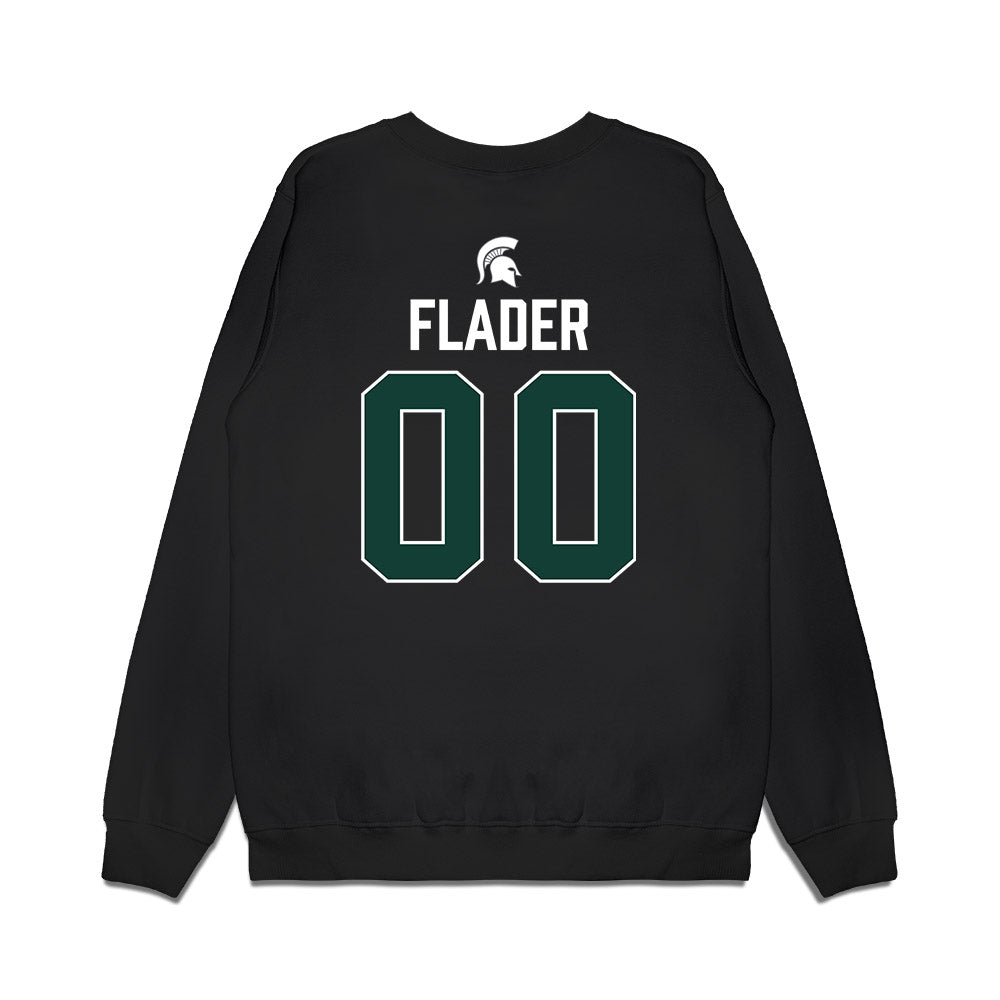 Michigan State - NCAA Women's Rowing : Lily Flader - Vintage Premium Crewneck Sweatshirt-1