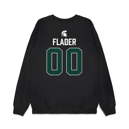 Michigan State - NCAA Women's Rowing : Lily Flader - Vintage Premium Crewneck Sweatshirt-1