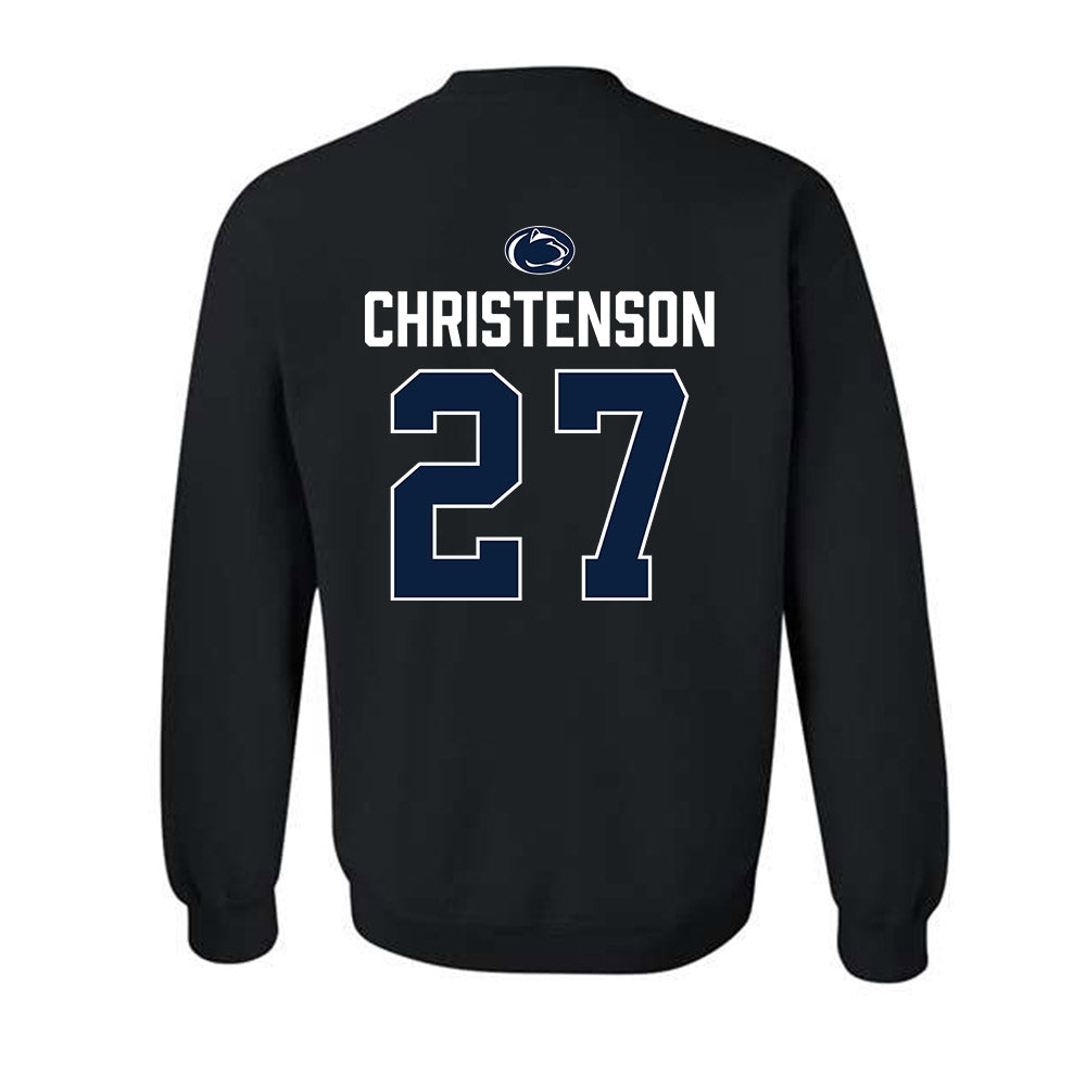 Penn State - NCAA Men's Ice Hockey : Cade Christenson - Vintage Shersey Crewneck Sweatshirt-1