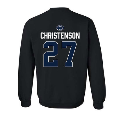 Penn State - NCAA Men's Ice Hockey : Cade Christenson - Vintage Shersey Crewneck Sweatshirt-1