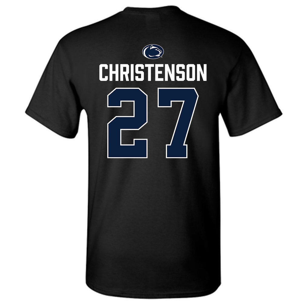 Penn State - NCAA Men's Ice Hockey : Cade Christenson - Vintage Shersey T-Shirt-1
