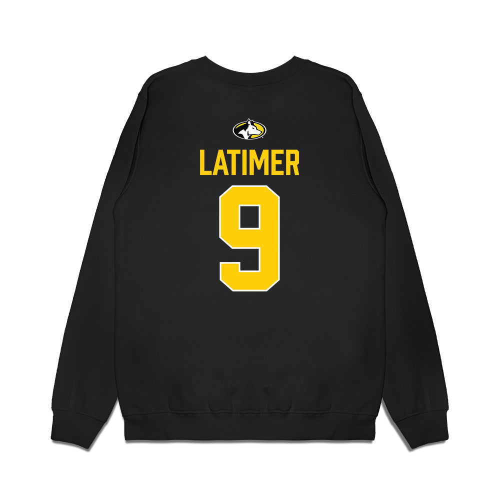 Michigan Tech - NCAA Men's Ice Hockey : Carson Latimer - Vintage Premium Crewneck Sweatshirt-1