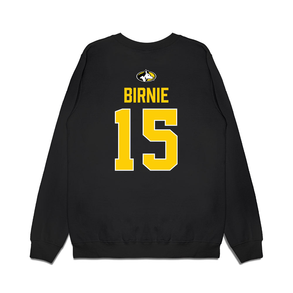 Michigan Tech - NCAA Men's Ice Hockey : Carson Birnie - Vintage Premium Crewneck Sweatshirt-1