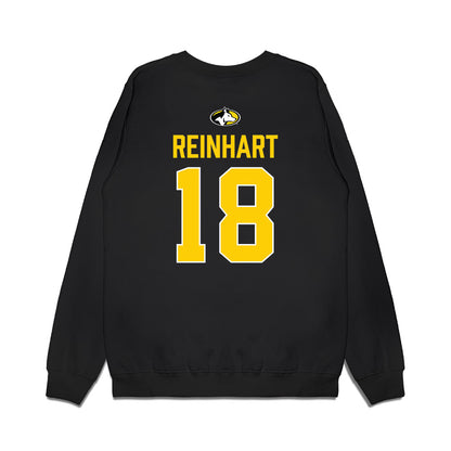 Michigan Tech - NCAA Men's Ice Hockey : Noah Reinhart - Vintage Premium Crewneck Sweatshirt-1