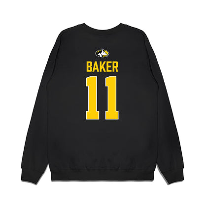 Michigan Tech - NCAA Men's Ice Hockey : Owen Baker - Vintage Premium Crewneck Sweatshirt-1