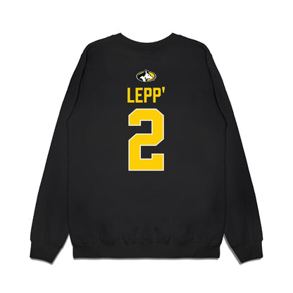 Michigan Tech - NCAA Men's Ice Hockey : Tom Lepp' - Vintage Premium Crewneck Sweatshirt-1