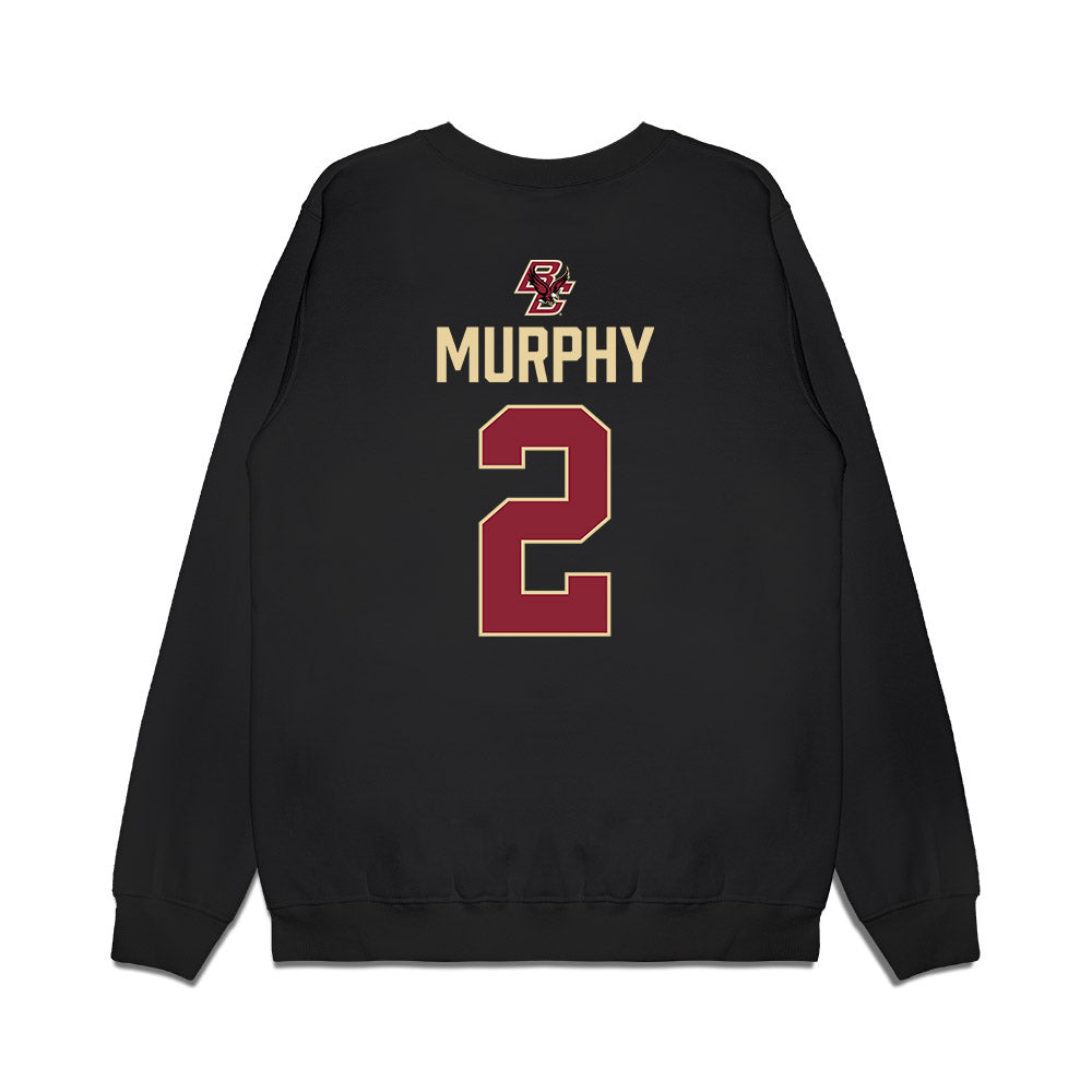 Boston College - NCAA Women's Ice Hockey : Madelyn Murphy - Vintage Shersey Premium Crewneck Sweatshirt-1