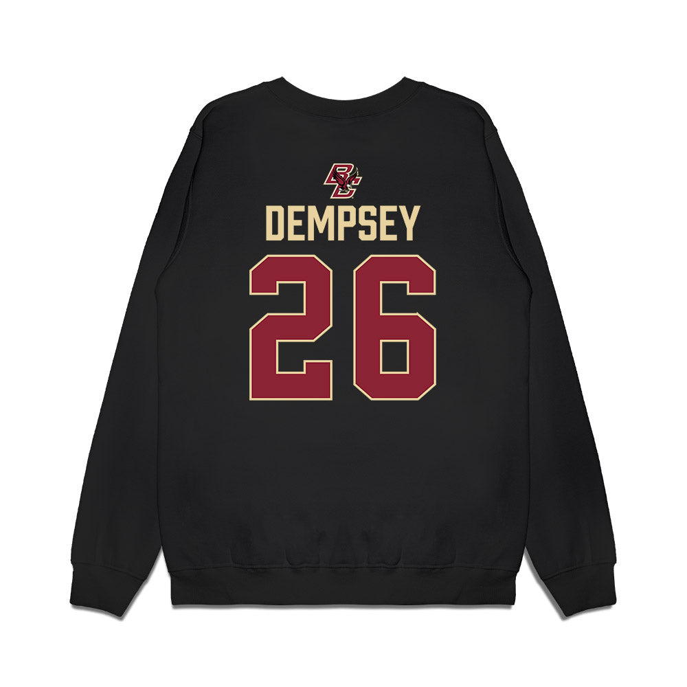 Boston College - NCAA Women's Ice Hockey : Kiera Dempsey - Vintage Shersey Premium Crewneck Sweatshirt-1