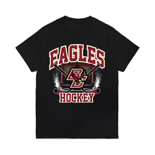 Boston College - NCAA Women's Ice Hockey : Sawyer Merrill - Vintage Shersey Comfort Colors T-Shirt-0
