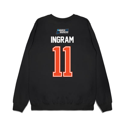 Florida - NCAA Men's Basketball : Cornelius Ingram - NCAA® March Madness® 2026 Premium Crewneck Sweatshirt-1