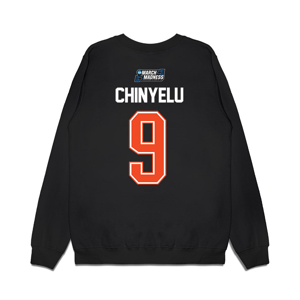 Florida - NCAA Men's Basketball : Rueben Chinyelu - Premium Crewneck Sweatshirt-1