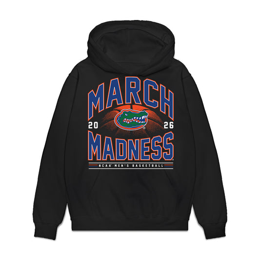 Florida - NCAA Men's Basketball : Olivier Rioux - Premium Hooded Sweatshirt-0